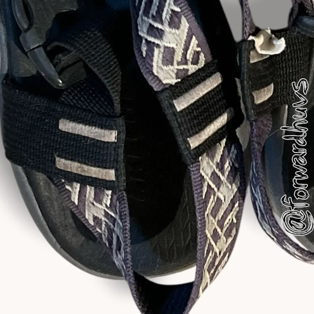 Skechers Sport Sandals Gray Adjustable Straps Heavy Wear Approx Sz 10